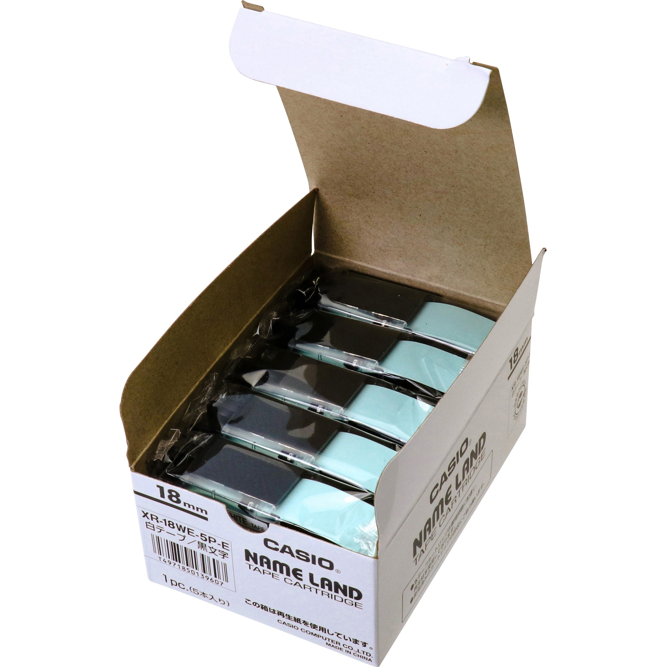 ころ　CASIO ネームランドXR-18WE-5P-E XR-18WE-5P-E | CASIO