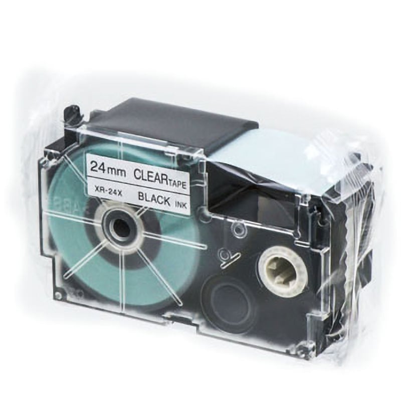 XR-24X-5P-E ネームランド 透明に黒文字テープ 1箱(5本) カシオ計算機 【通販サイトMonotaRO】