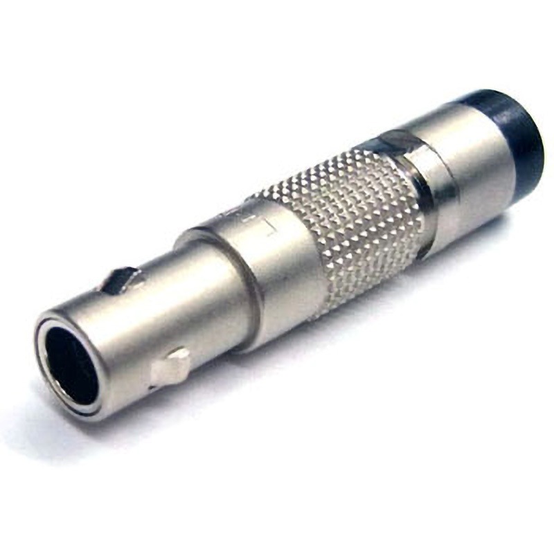 FRT.00.250.CTA50 同軸 50Ω ストレートプラグ、終端器 00シリーズ LEMO オス 丸型 はんだ付け