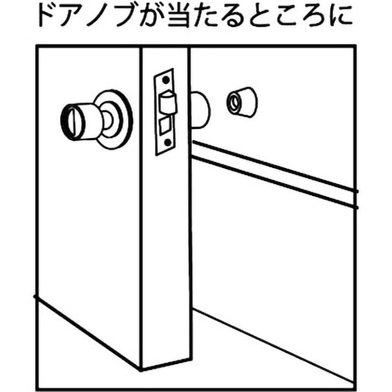 2-88 ゴム戸当 BEST[金物] 寸法24mm 1パック(2個) 2-88 - 【通販