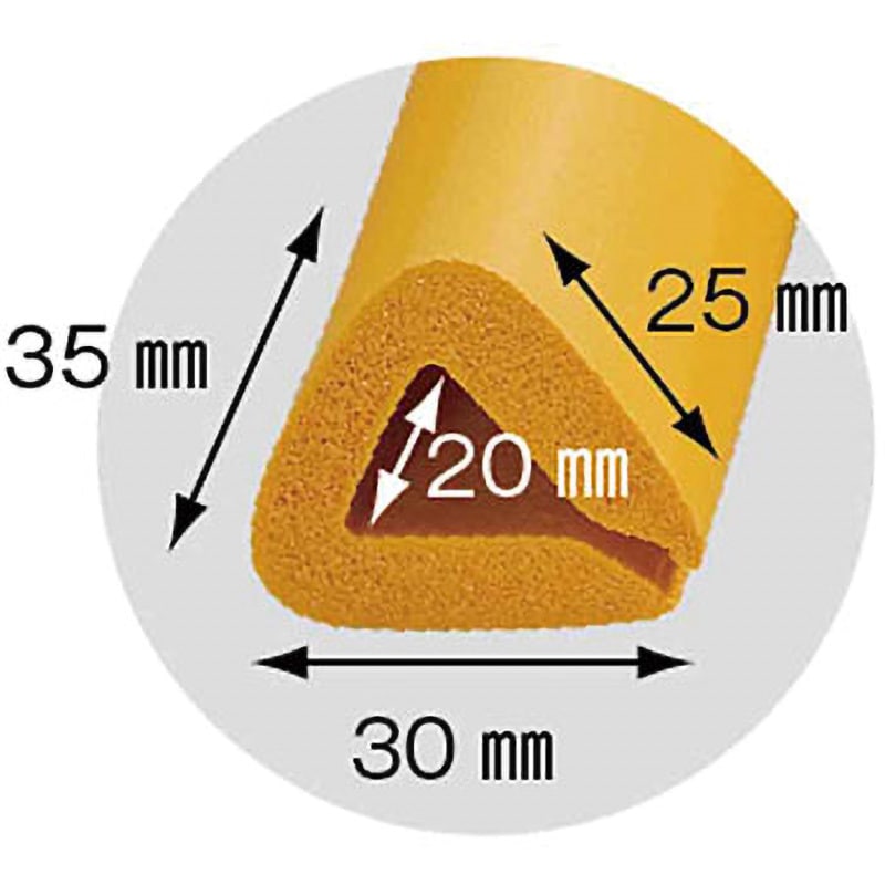 (まとめ)カーボーイ 安心クッションはさみこみ型トラ柄内径20mm(×5) 安心クッション はさみこみ型 90cm 内幅9mm トラ柄⁄AC-108