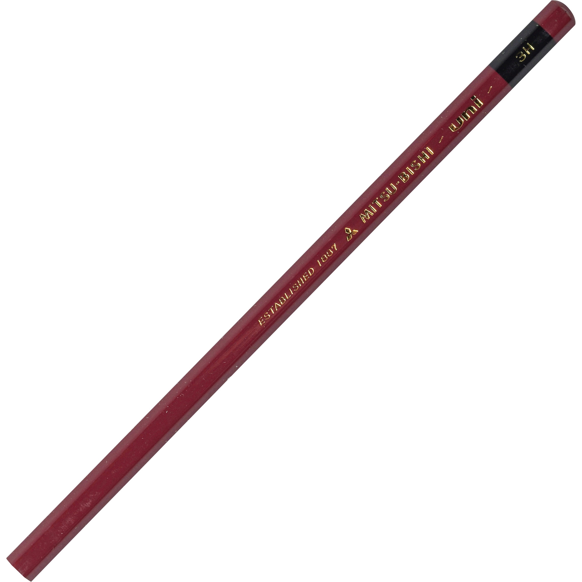 H.U3HJ 鉛筆 ユニ 単品 uni(三菱鉛筆) 一般用 3H 1本 【通販モノタロウ】