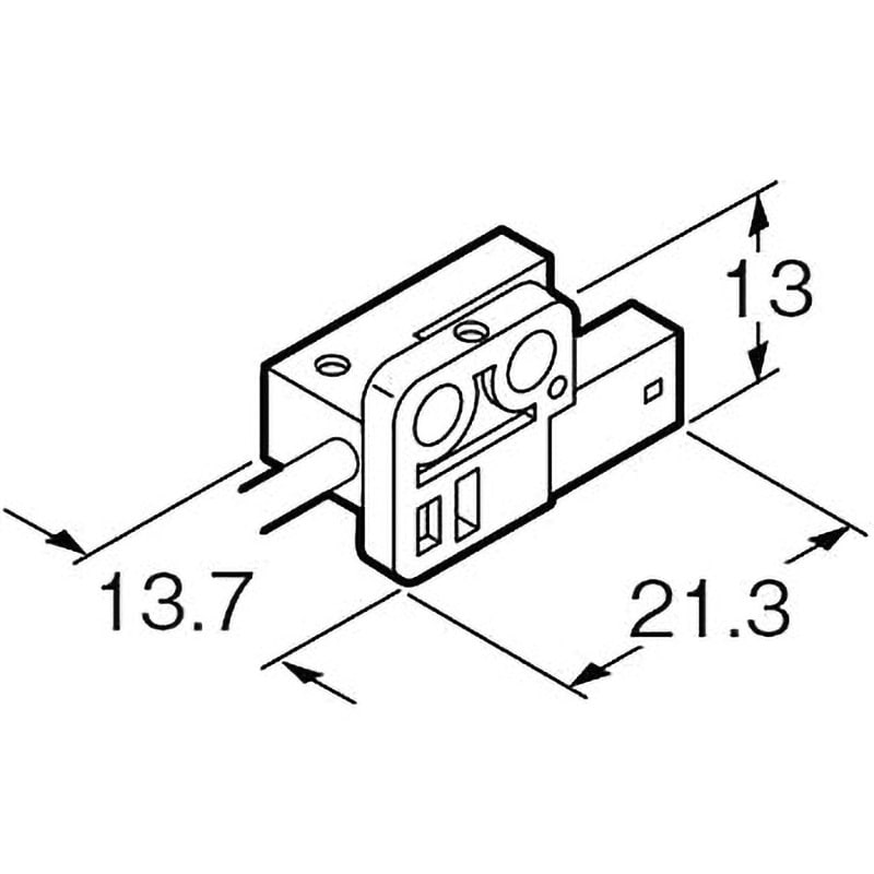 PM-R45 アンプ内蔵・コの字型マイクロフォトセンサ[小型・ケーブル式] 1個 パナソニック(Panasonic・SUNX) 【通販モノタロウ】