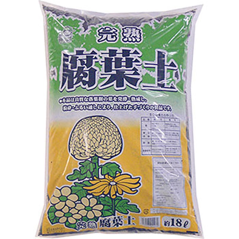 18L 腐葉土 1袋(18L) あかぎ園芸 【通販モノタロウ】