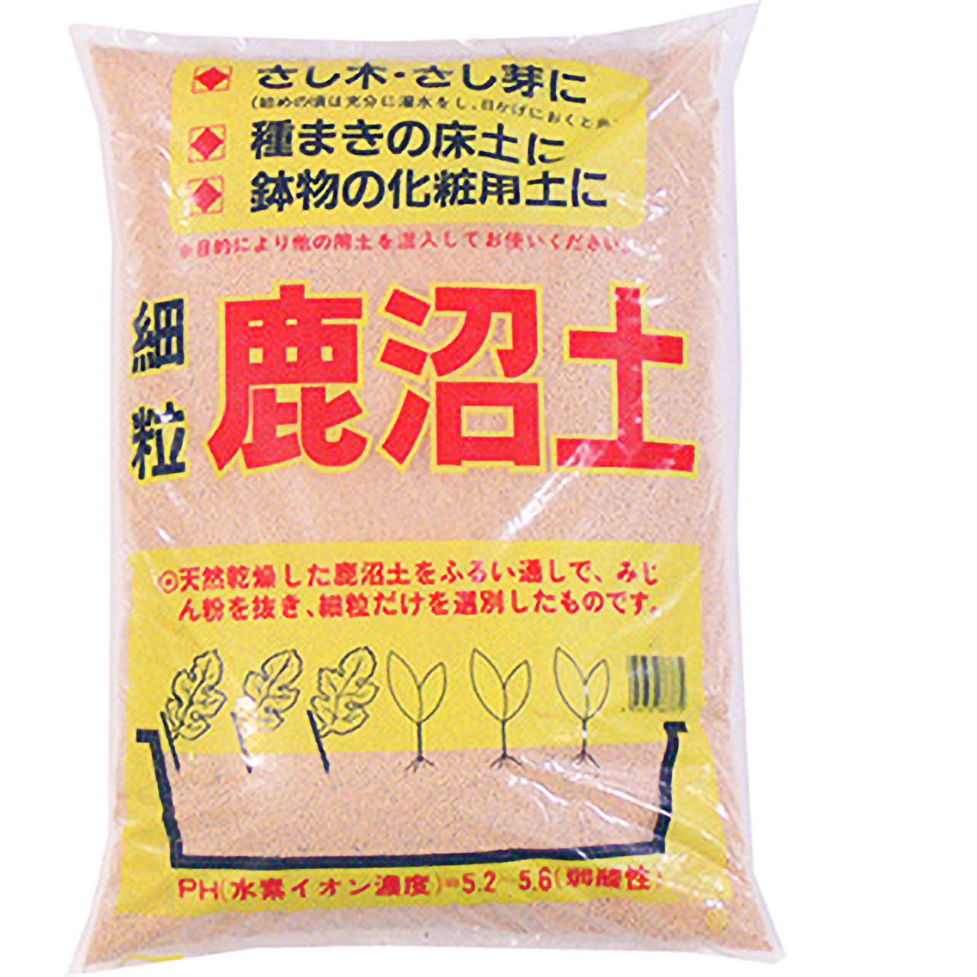 18L 鹿沼土 細粒 あかぎ園芸 粒サイズ1～2mm 1袋(18L) - 【通販