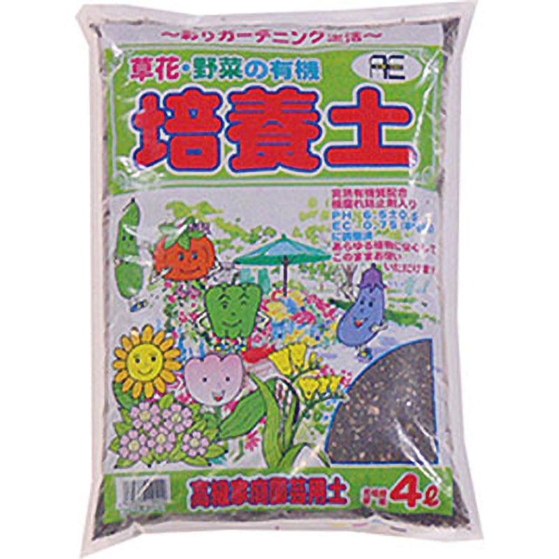 花と野菜の培養土 1袋(4L) あかぎ園芸 【通販モノタロウ】