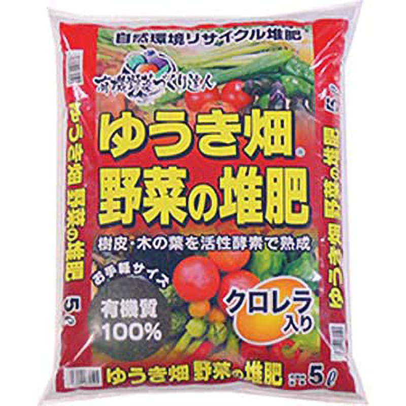 2025年最新入荷 ゆうき畑 【通販モノタロウ】 あかぎ園芸 1袋(5L) 野菜の堆肥 ガーデン