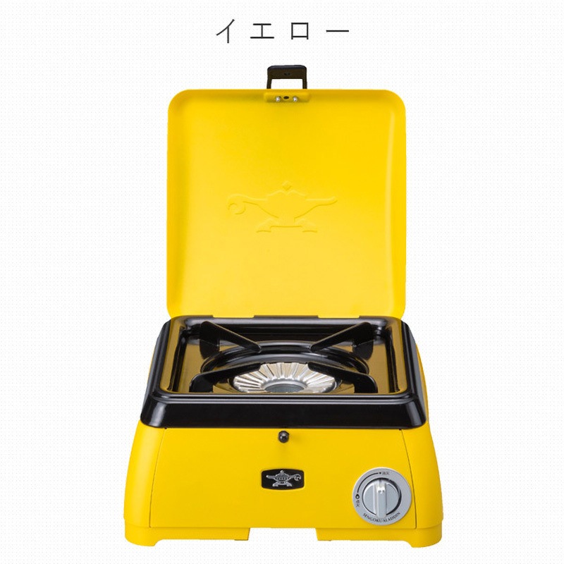 【未使用品】アラジン アウトドアカセットコンロ（１口） SAG-K29A(Y) Amazon | Aladdin (アラジン) ポータブル カセットコンロ