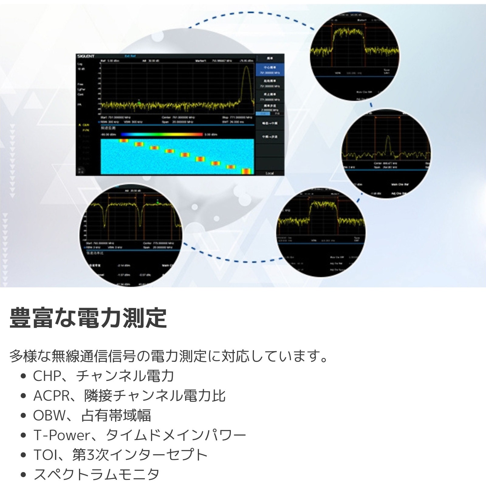 SSA3015X Plus スペクトラム・アナライザー SSA3000X Plusシリーズ(2.1