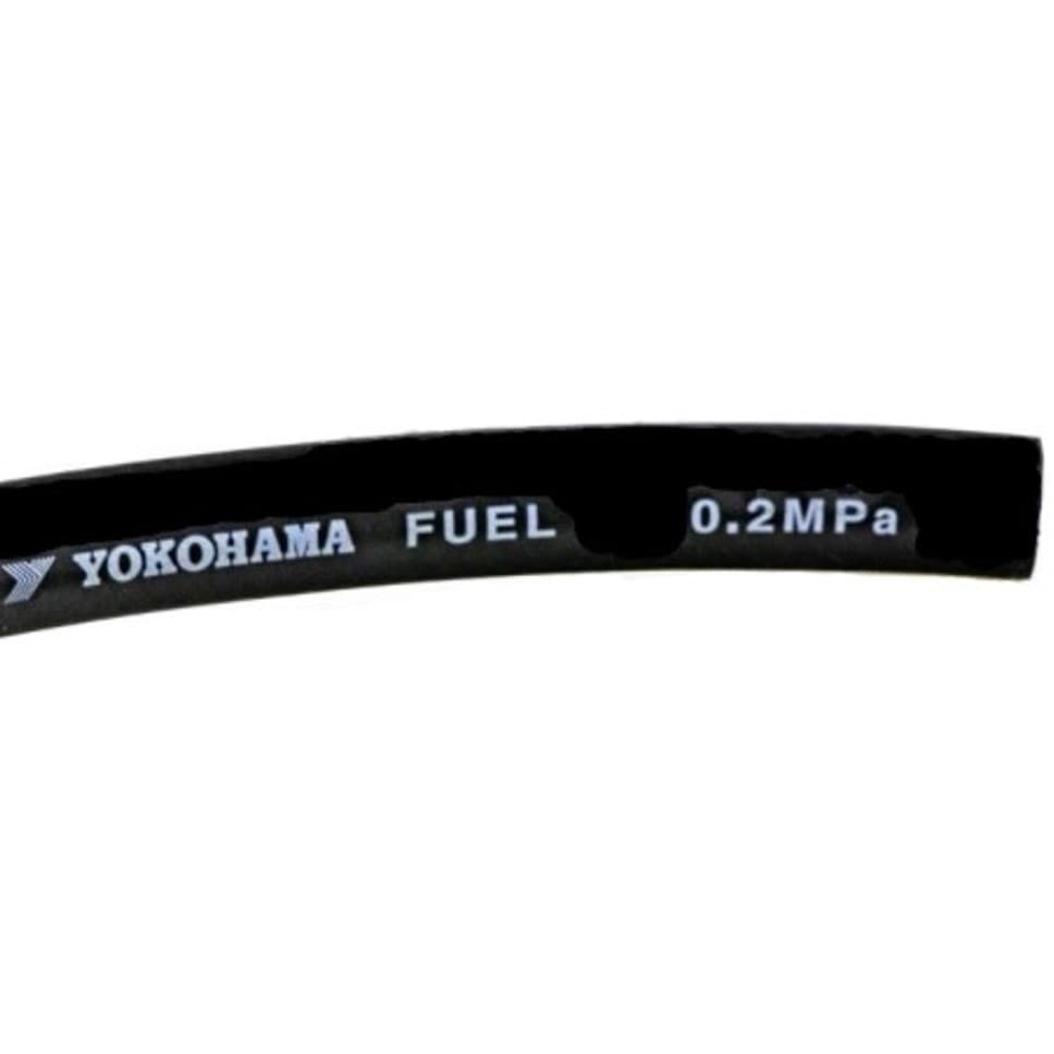 FUEL 4x10M フューエルホース YOKOHAMA(横浜ゴム) 最高使用圧力0.2MPa 内径4.5(±0.6)mm外径12(±0.8)mm長さ10m  FUEL 4x10M
