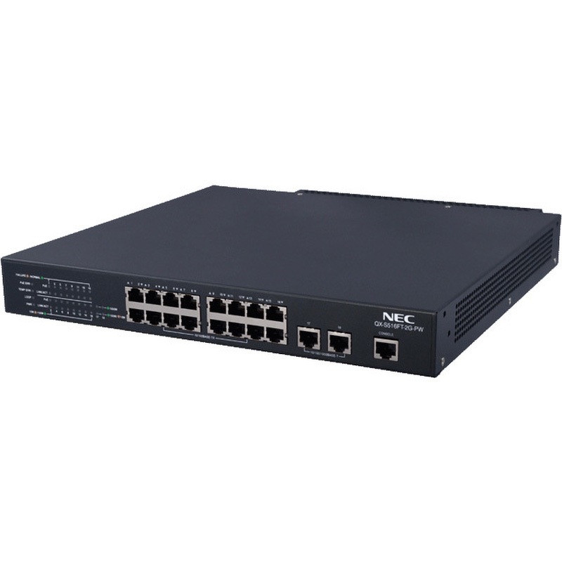 NEC スイッチングハブ QX-SFT-PW レイヤ2ベーシックPoEスイッチ NEC スイッチングハブ