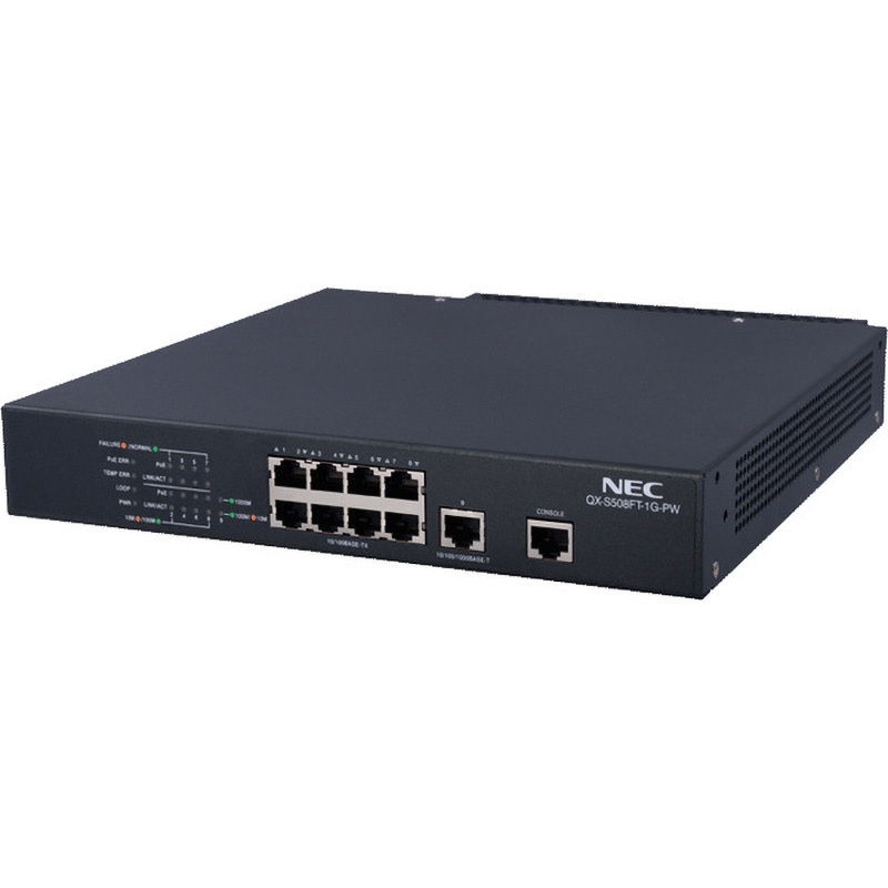 QX-SFT-PW レイヤ2ベーシックPoEスイッチ NEC スイッチングハブ 【通販