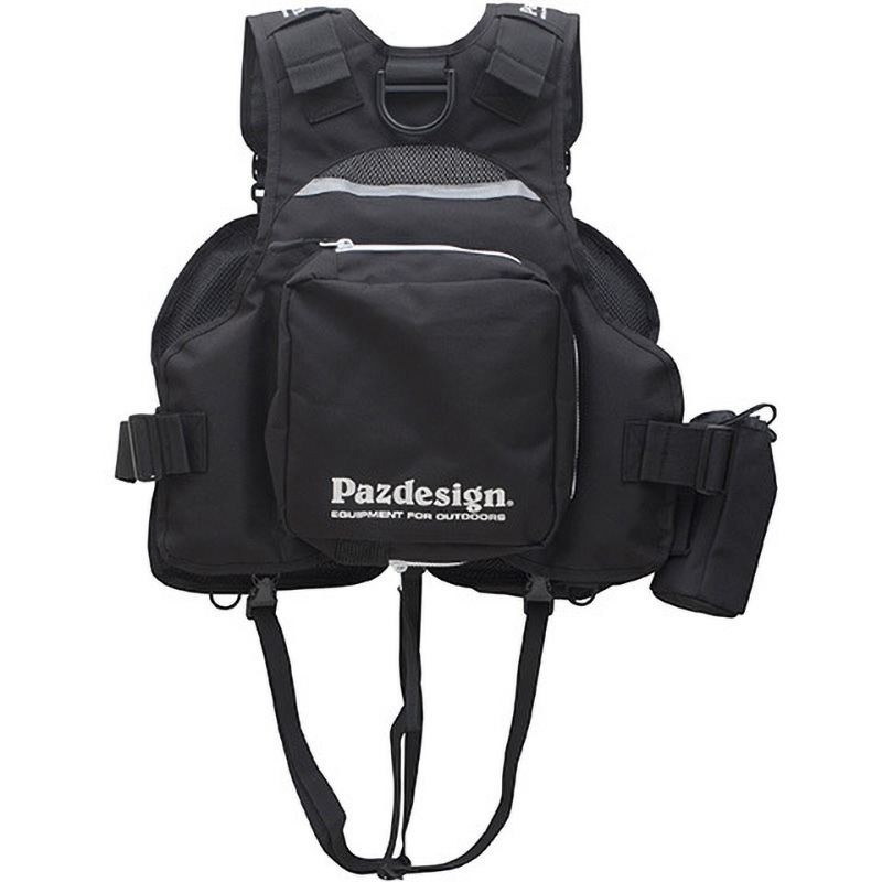 SLV-027 ブラックホワイト PSL MUITI GAME VEST(PSLマルチゲーム