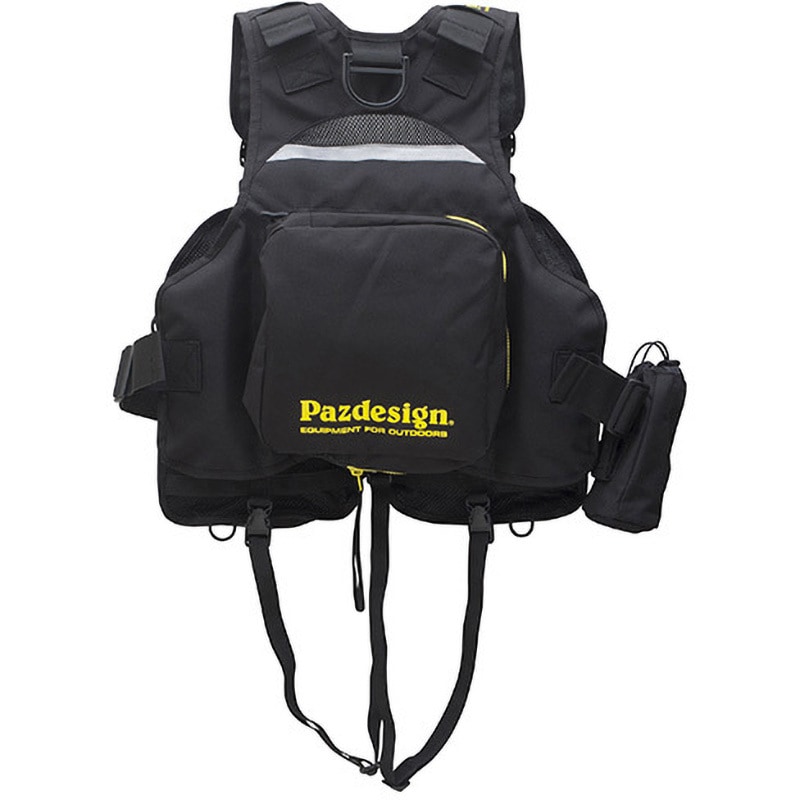 SLV-027 ブラックイエロー PSL MUITI GAME VEST(PSLマルチゲームベスト