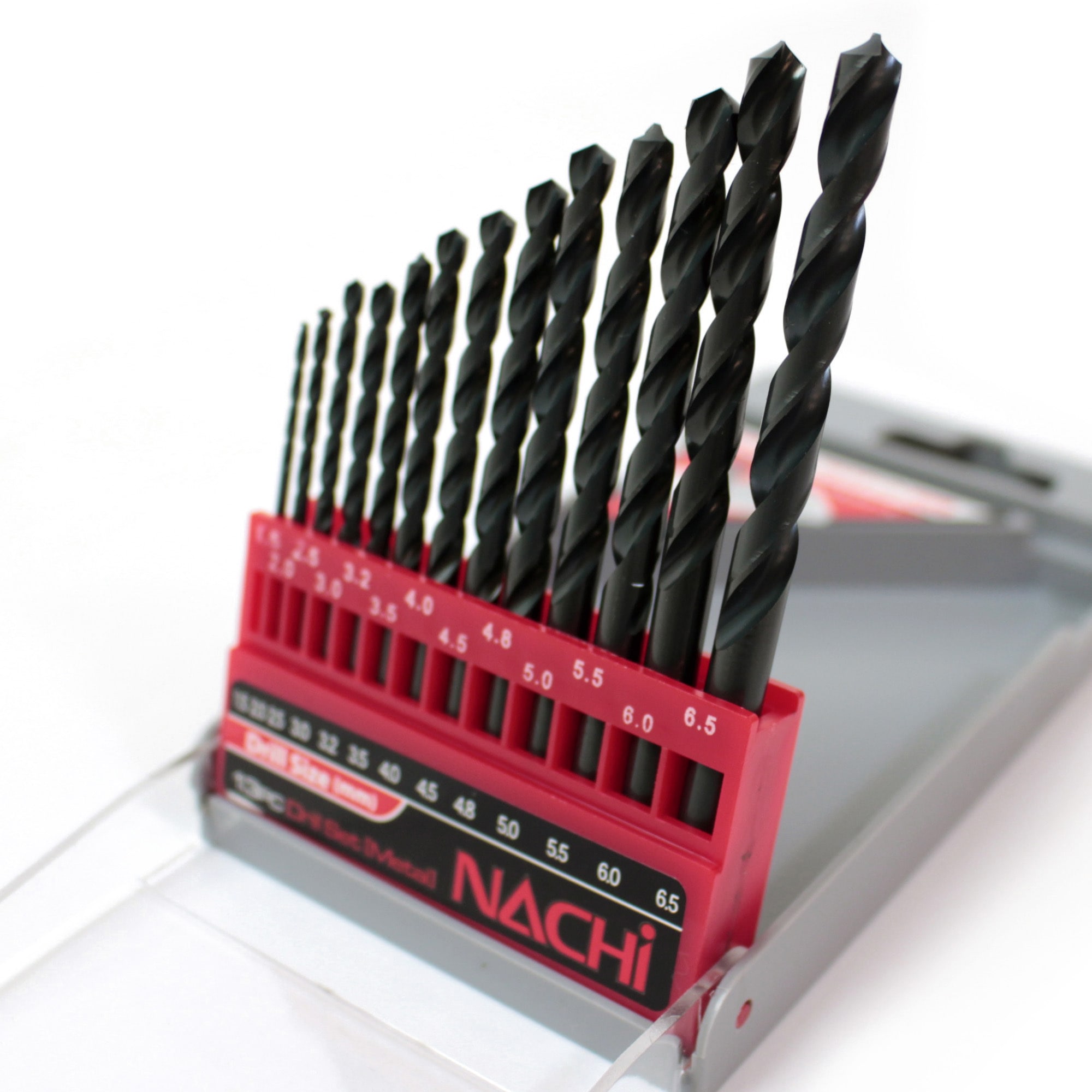 NACHIドリル14.5mm 50本セットosgドリル三菱ドリル NDS-13 ナチ 鉄工用ドリルセット13PC 1セット(13本) NACHI(不二越