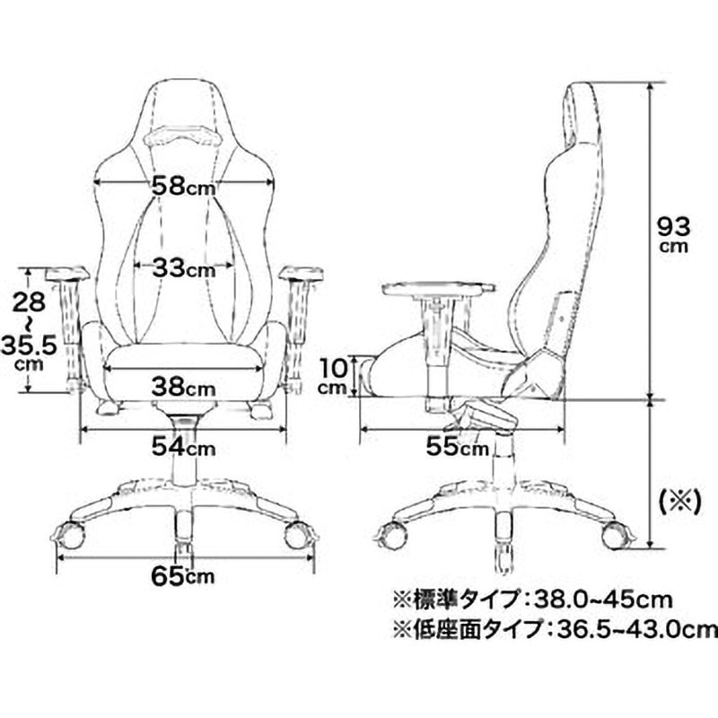 Premium Low Edition(Raven) AKRacing Premium オフィスチェア