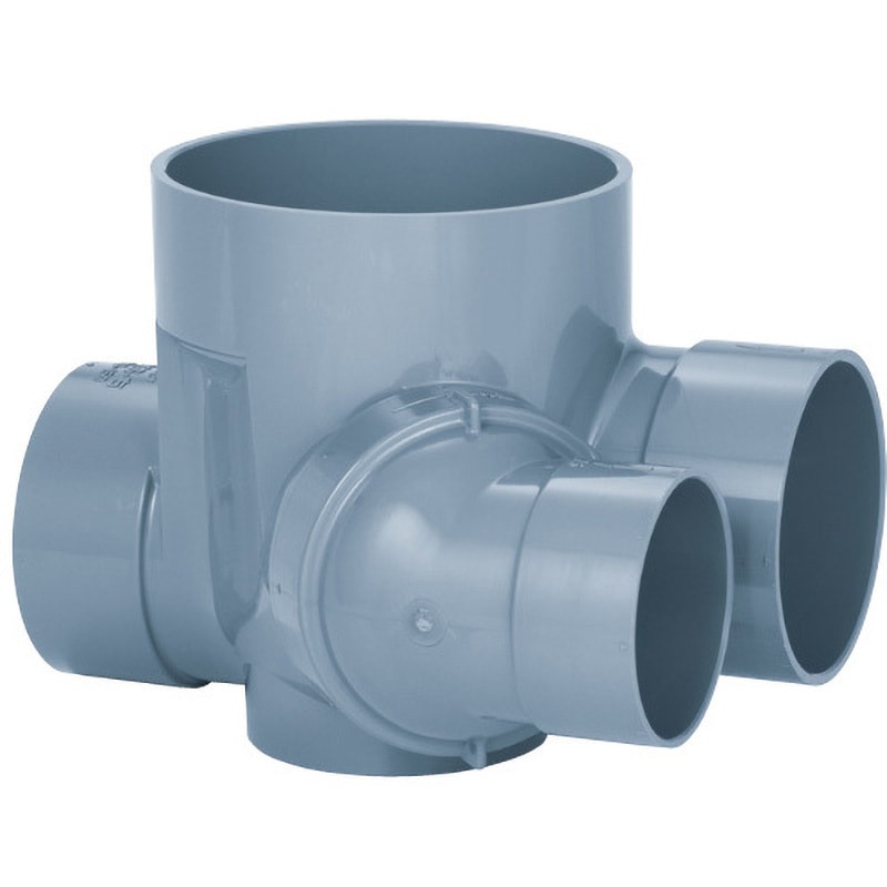 SD HYS(左) 3cm段差付平行・90°合流 Aron(アロン化成) 本管口径100mm