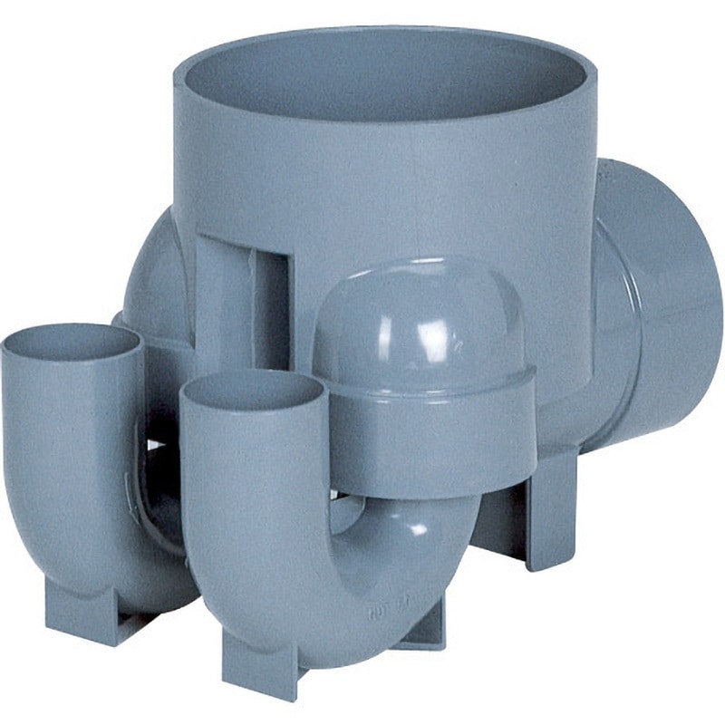 SD UTWK トラップ2本付起点 Aron(アロン化成) 本管口径100mm  SD UTWK