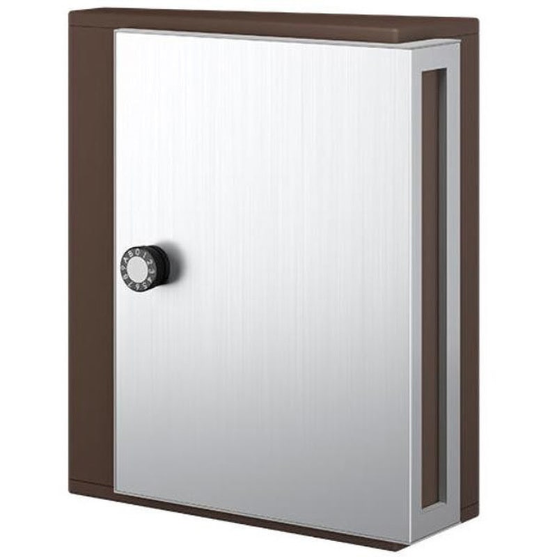 KS-MB31SN-L-DB 郵便受箱(郵便ポスト) 横入前出/壁付・防滴タイプ