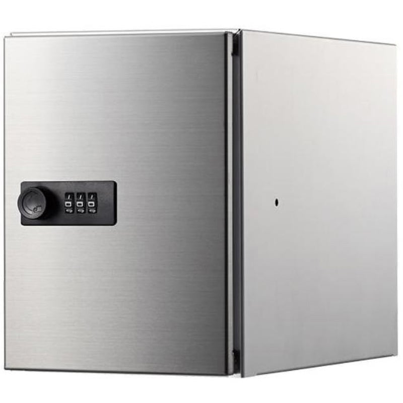 KS-PV001S-D1-S プライベートボックス 屋内タイプ NASTA(ナスタ) ダイヤル錠 ステンレスヘアーライン色   KS-PV001S-D1-S 8,798円