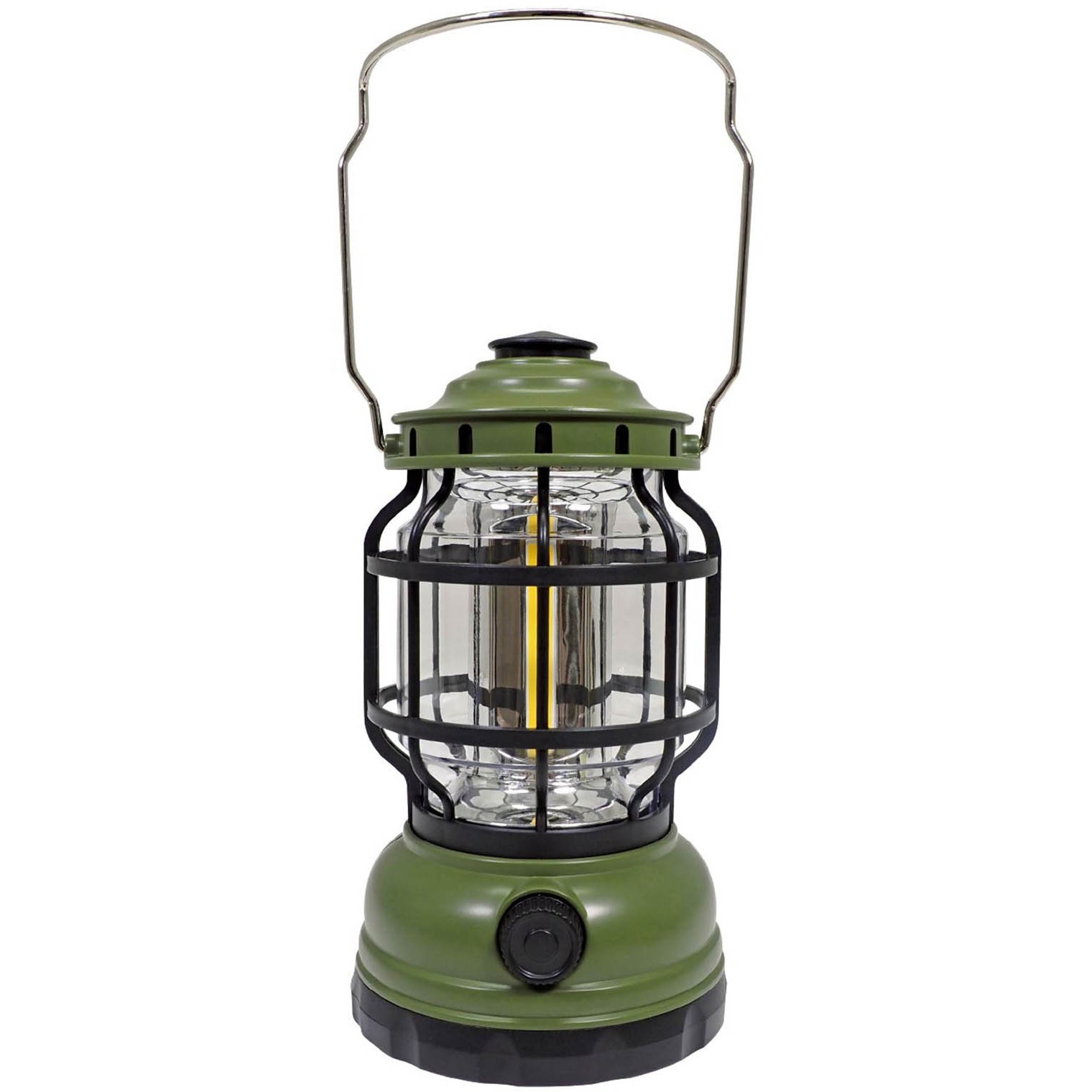 HAC3386 カラビナ付き調光ランタンライト オリーブ 1個 ハック 【通販