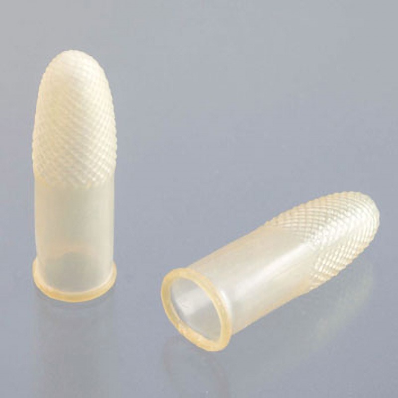 ナナコ 1-A19 指サック ナナコ 鈴木ラテックス 厚さ0.33mm 1箱(100個