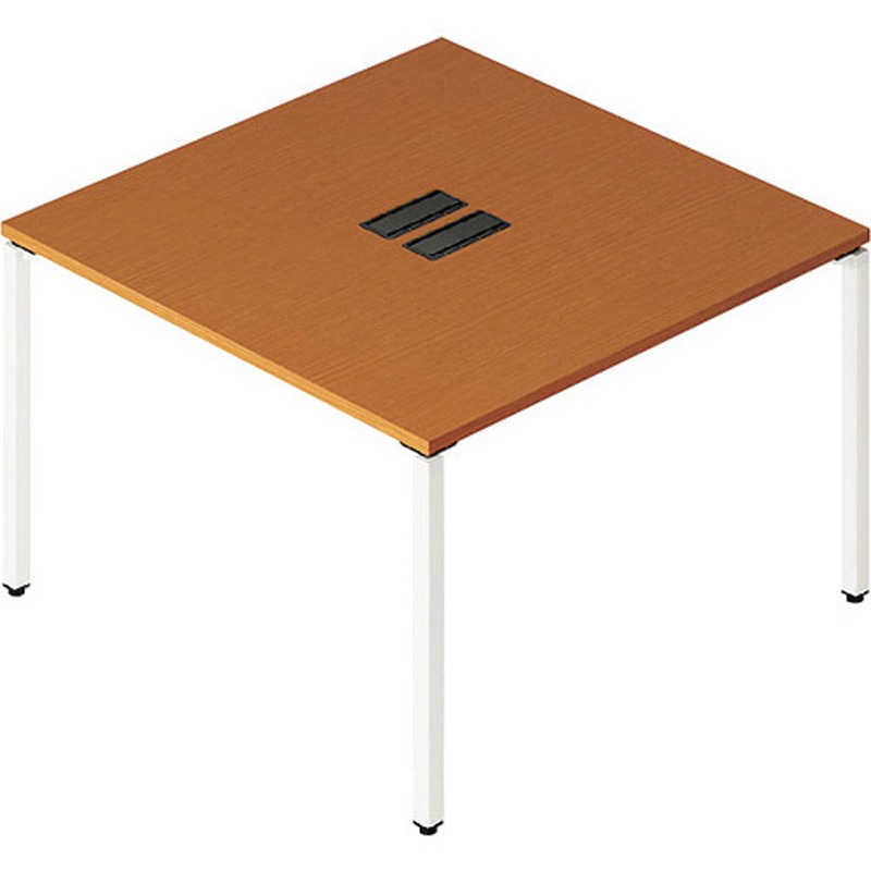 BT1212KH-WMW ライトワークテーブル(ビティー BT型) 基本型 ナイキ ノックダウン式タイプ 天板厚さ26mm  BT1212KH-WMW