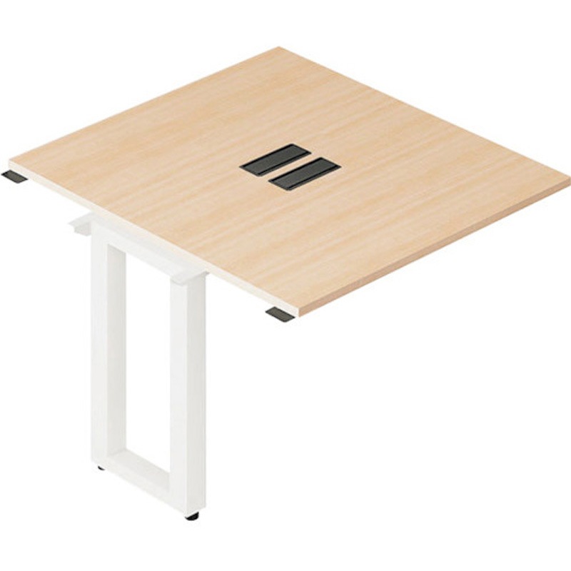 BT1112RSH-WS ライトワークテーブル(ビティー BT型) 連結型 ナイキ ノックダウン式タイプ 天板厚さ26mm  BT1112RSH-WS