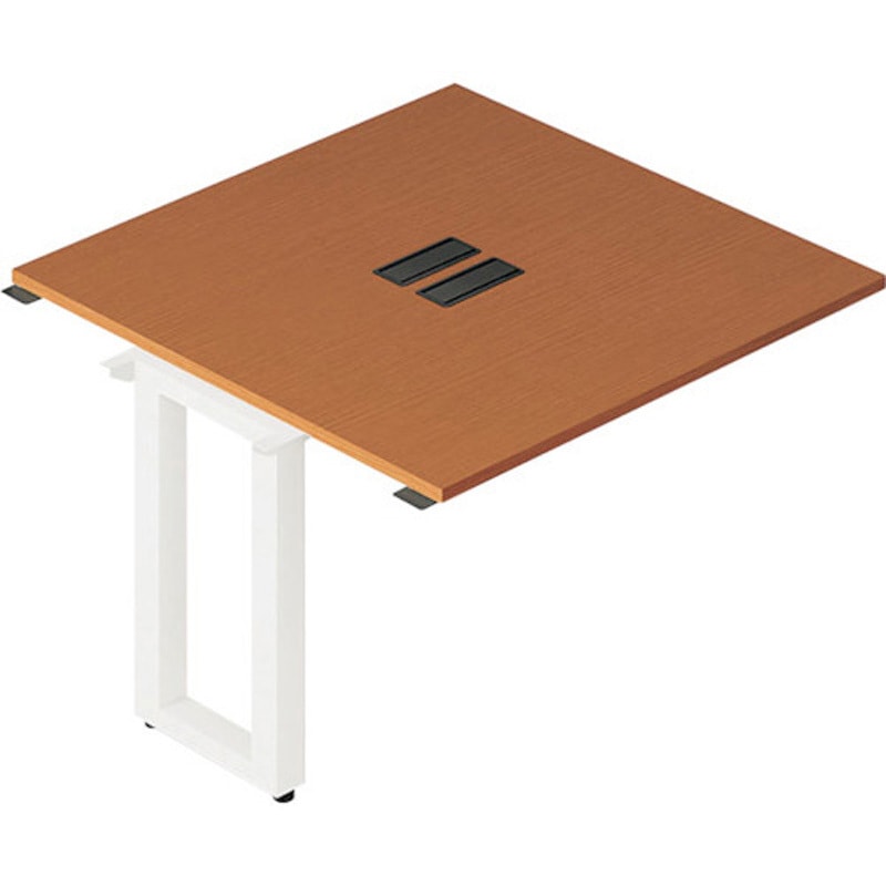 BT1212RSH-WMW ライトワークテーブル(ビティー BT型) 連結型 ナイキ ノックダウン式タイプ 天板厚さ26mm  BT1212RSH-WMW