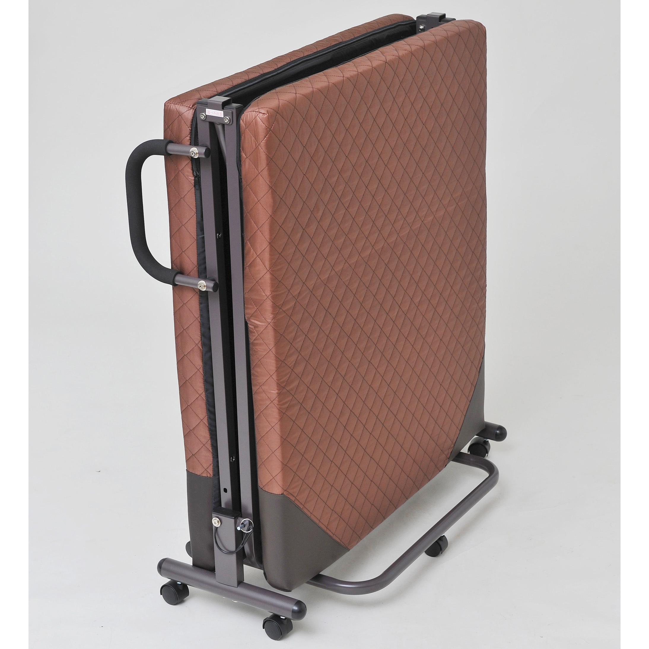 高級木製折りたたみリクライニングベッド TAN-698(NV) 14段階リクライニングベッド 1個 Vita 【通販モノタロウ】