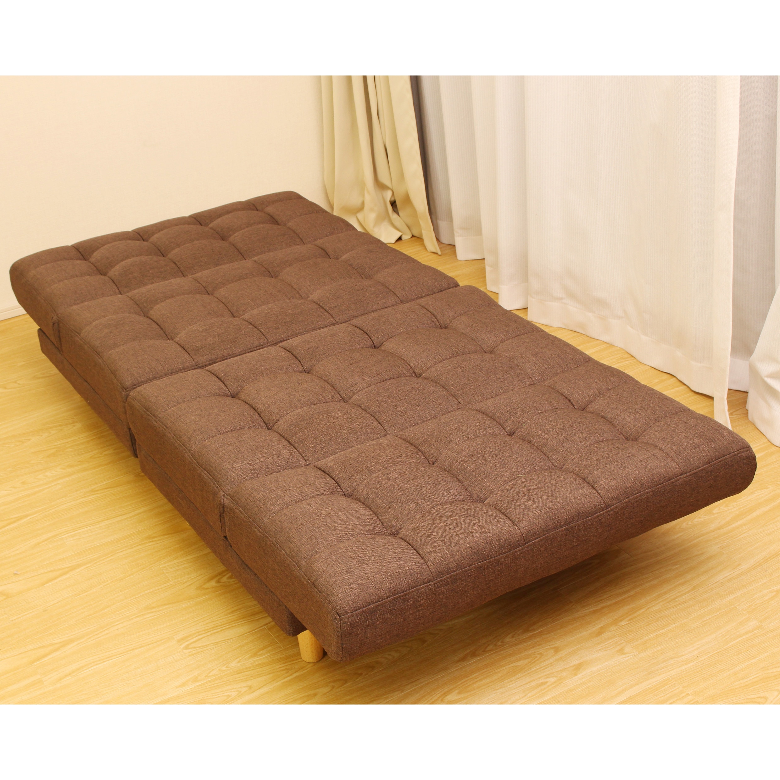 TAN-829(BR) 2分割ソファーベッド 1個 Vita 【通販モノタロウ】