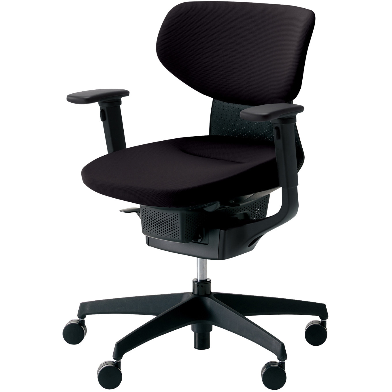 CR-G3211E6G4B6-WN オフィスチェアー ing ラテラルタイプ ブラック樹脂