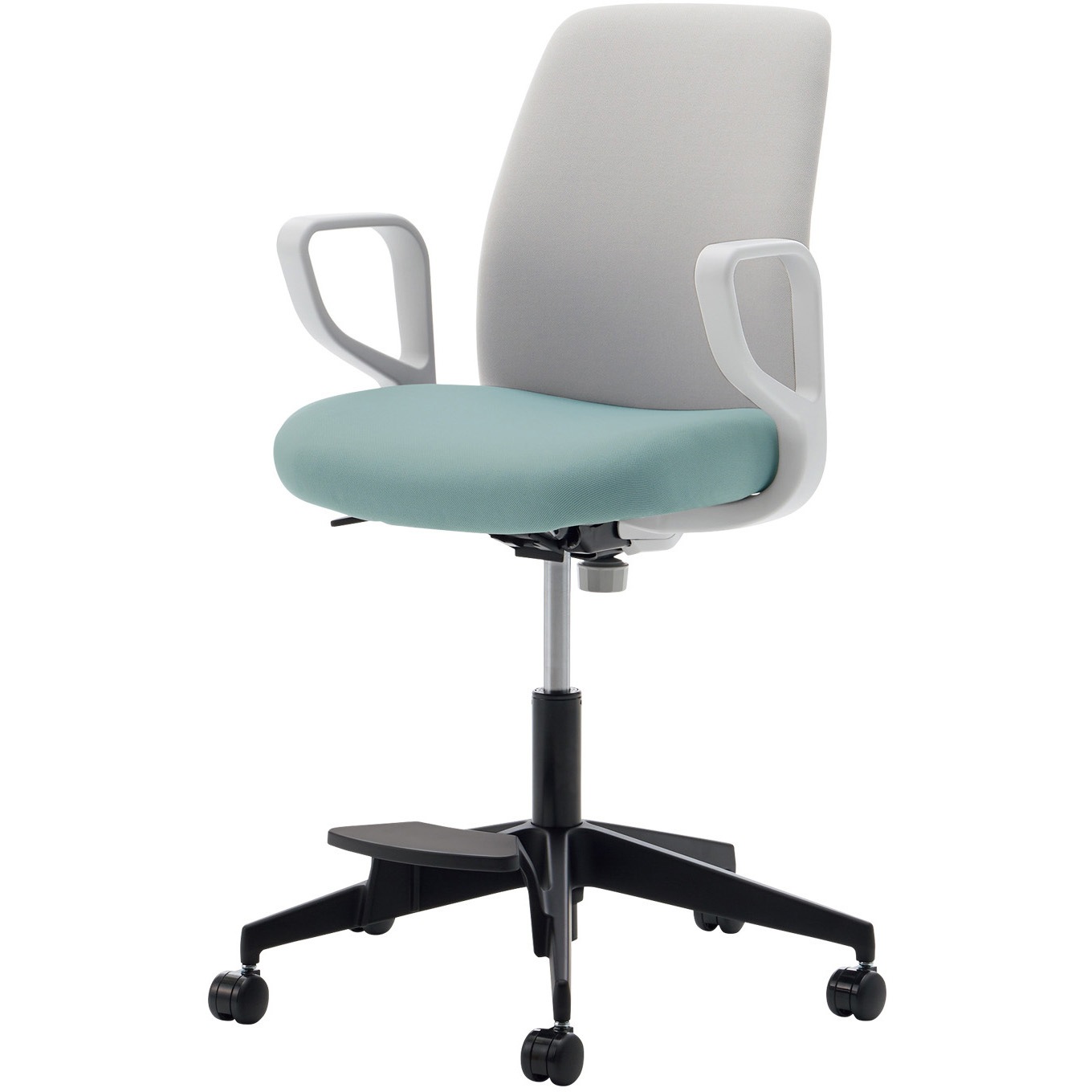 C02-F152CU-E138E21 オフィスチェアー オプティ ミドルハイタイプ(配送・組立サービス付き) コクヨ フローリング・カーペット共用キャスター C02-F152CU-E138E21