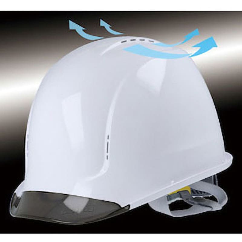 GH01VYM-WH GRIT ヘッドライト一体化可能ヘルメット 成型内装