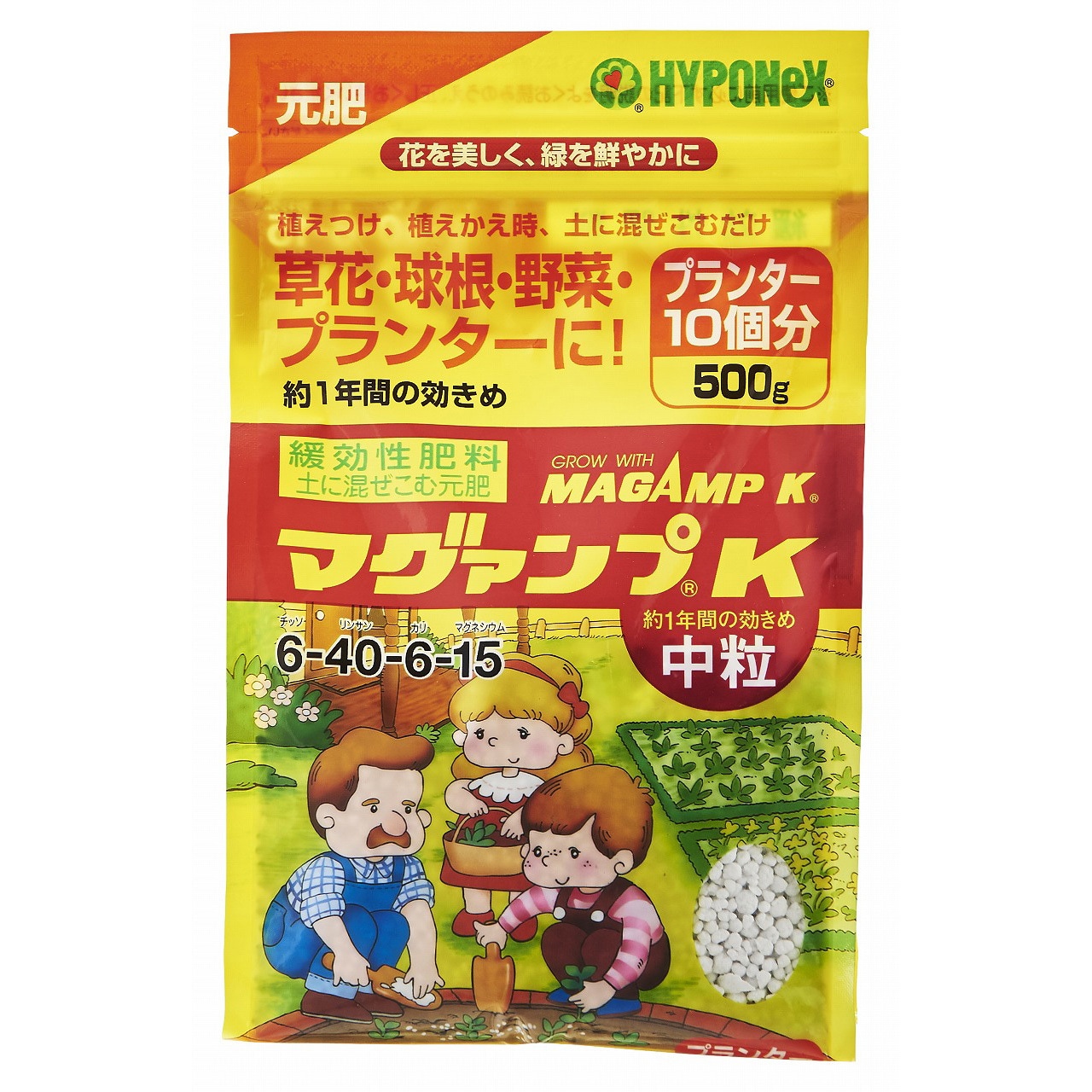 マグァンプK 中粒 1個(500g) ハイポネックス 【通販サイトMonotaRO】