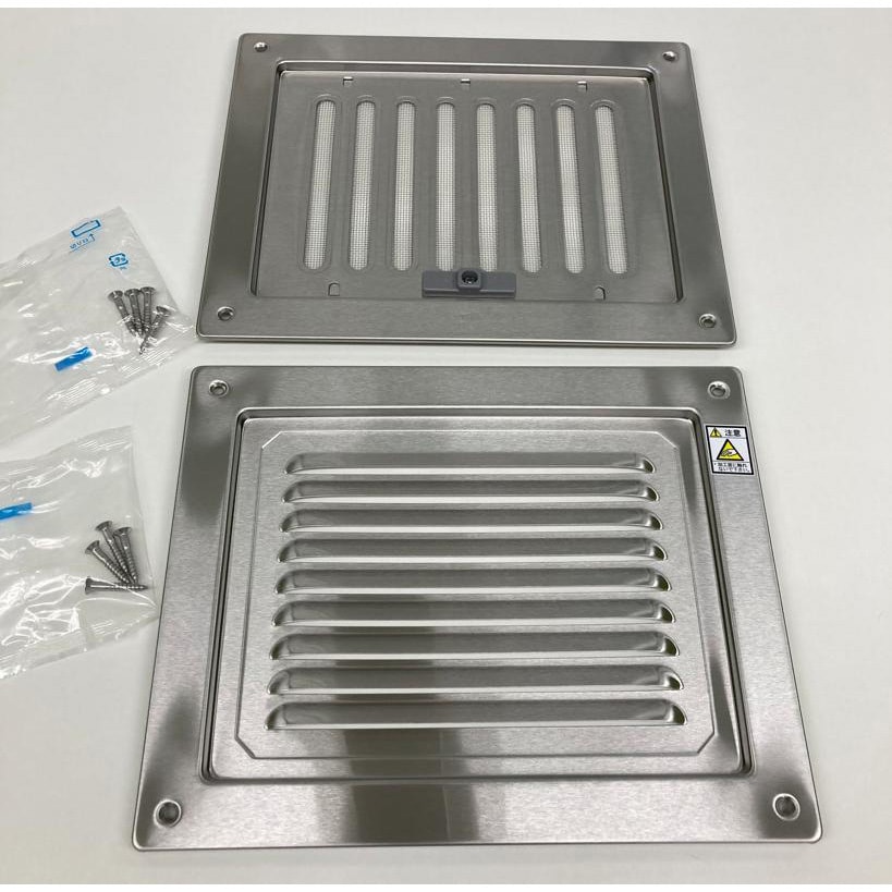 RGA1520-S ステンレスレジスターガラリセット 150×200 1セット