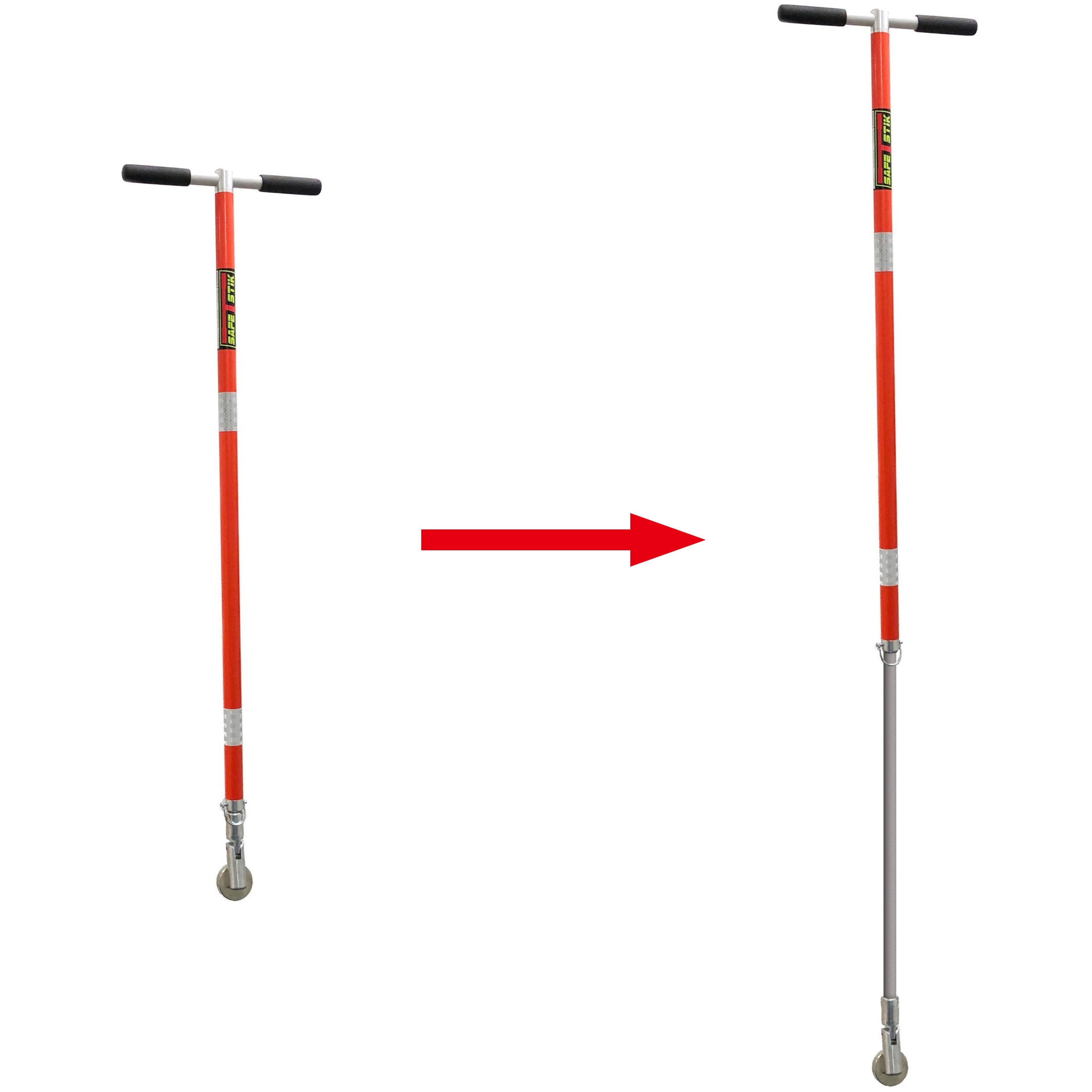 STS002 強力マグネット安全スティック SAFE-T-STIK 1本 ADAMAR