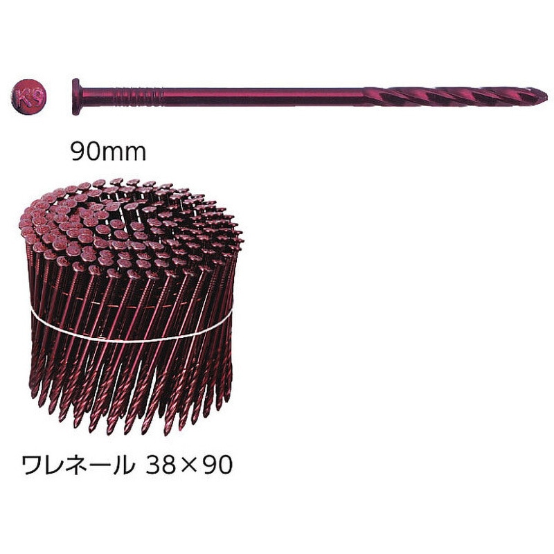 MNF38-90KW ワレネール 1ケース(150本×10巻) カナイ 【通販