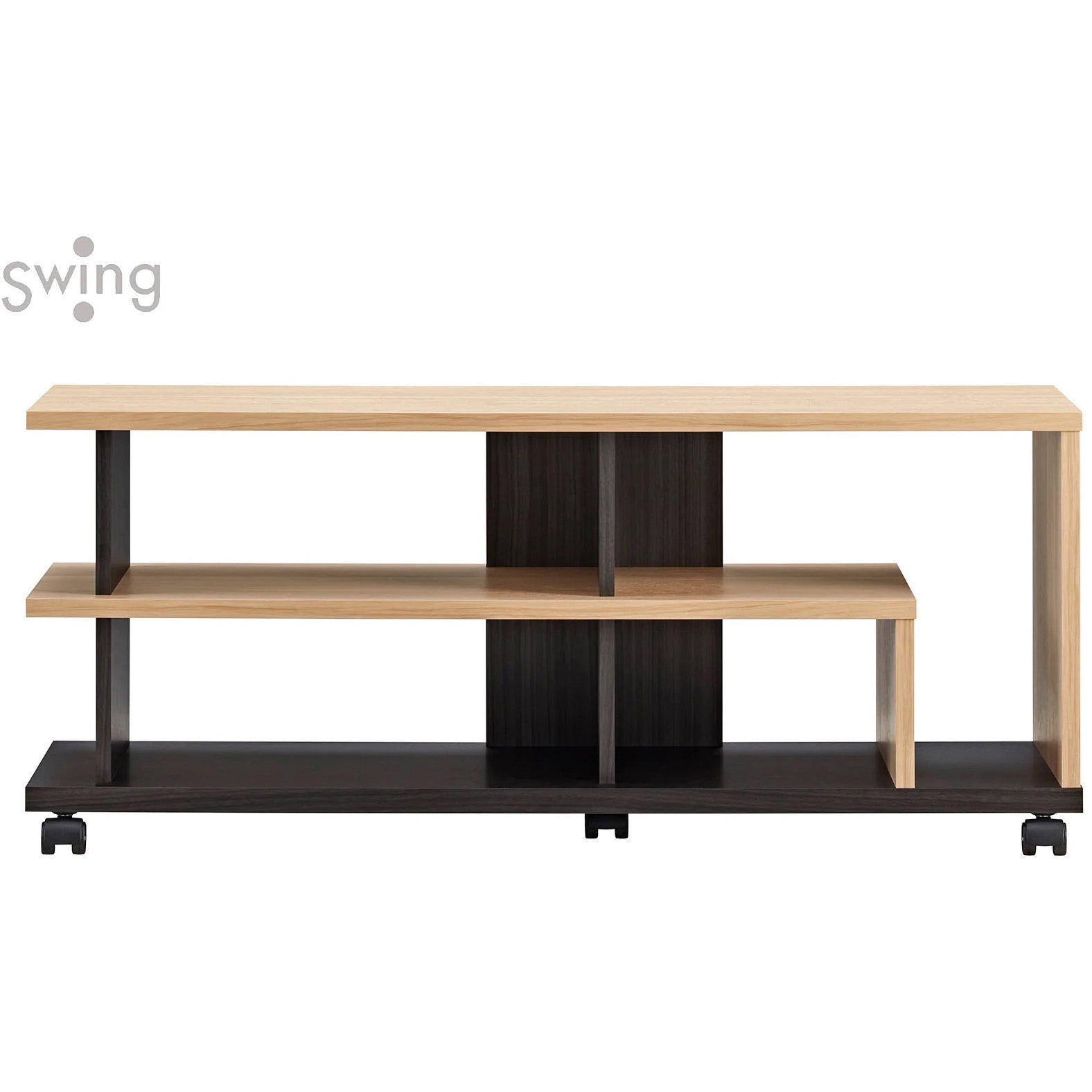 AS-FEL980 アシンメトリーテレビ台 FELシリーズ 2トーンカラー