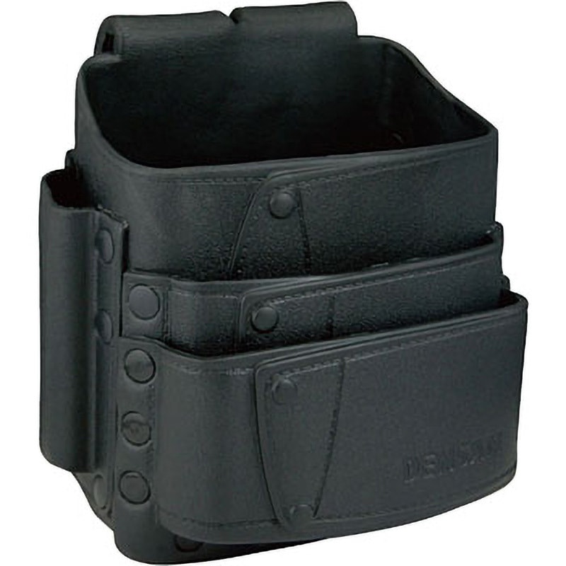 ソフトプラポーチ ポケット3段タイプ DENSAN(デンサン/ジェフコム) 腰