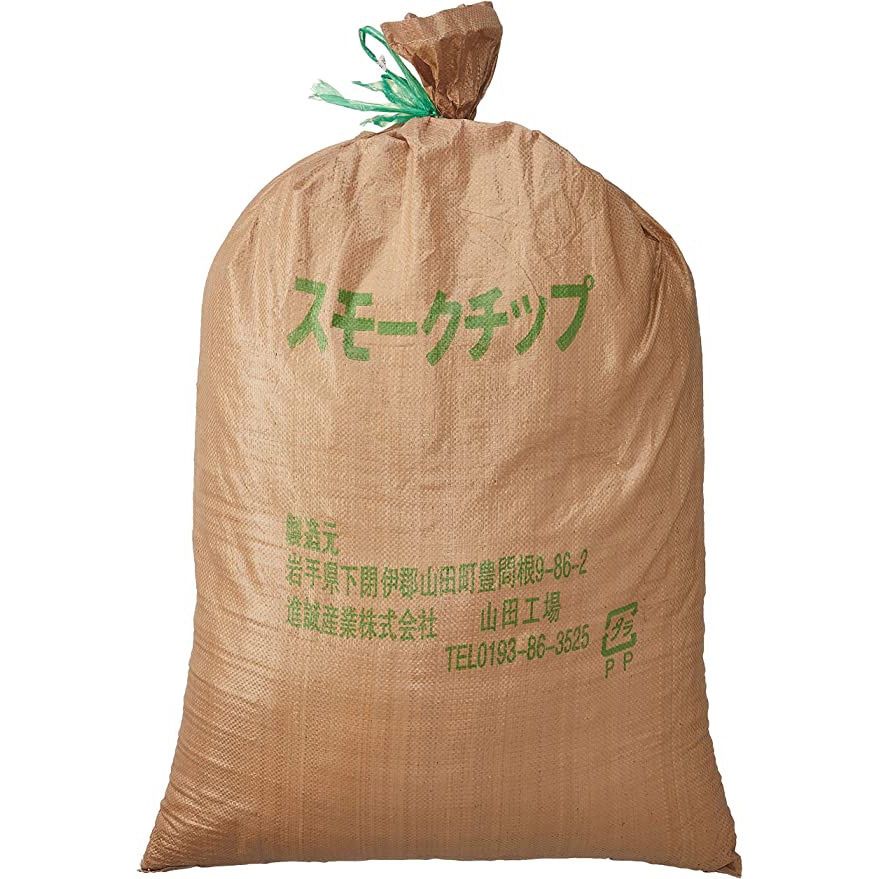 スモーク・チップ サクラ 進誠産業 寸法90×60×30cm 1袋(15kg)