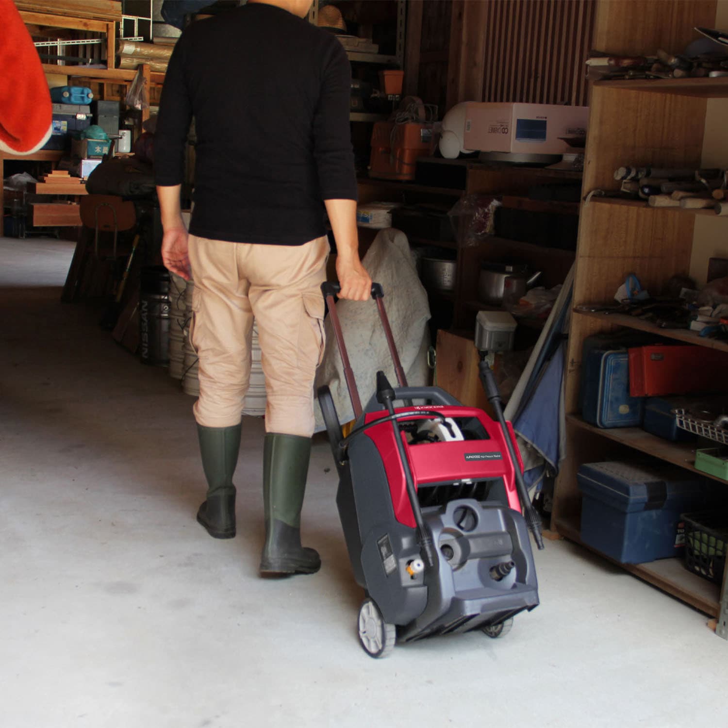 AJP4210GQ_60Hz 高圧洗浄機 京セラインダストリアルツールズ(旧