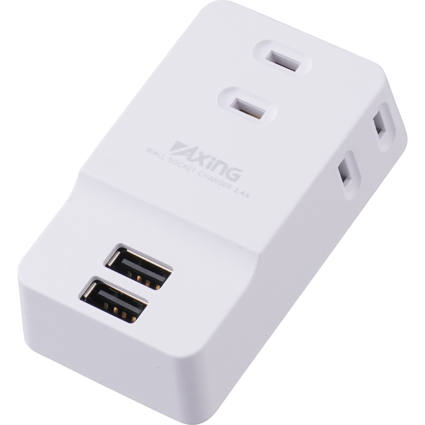 TSK05UW スマホ用ACタップ&USB 3+2 多摩電子 ホワイト色 - 【通販