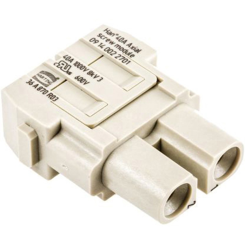 09140022701 ヘビーデューティパワーコネクタフード Han-Modular ECO ハーティング コンタクト数2 アクシャルスクリュー端子 シングルモジュールサイズ 1袋(2個) 7,394円