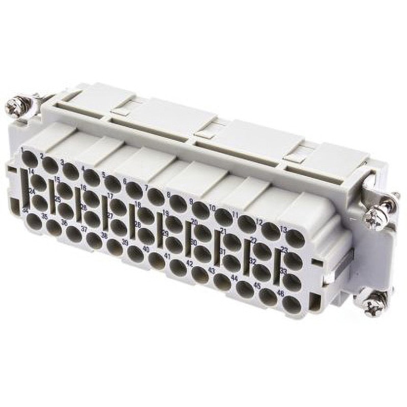 09320463101 ヘビーデューティパワーコネクタインサート Han-Com ハーティング クリンプ端子 コンタクト数46 サイズ24B 1個 5,185円