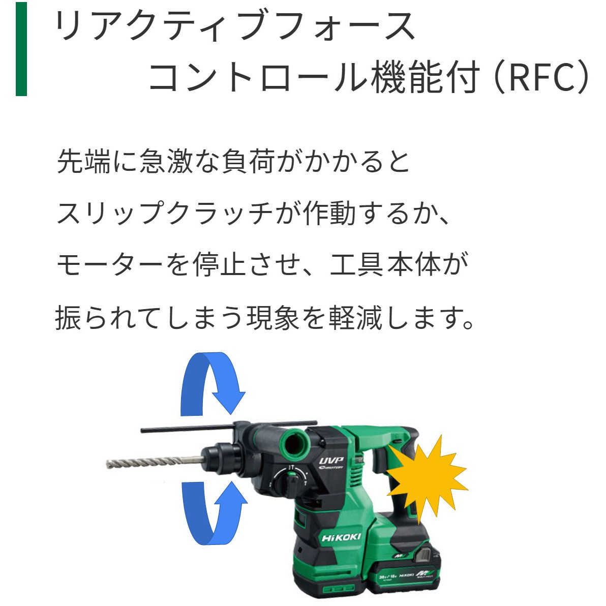 DH1826DA (2XPZ) 18V コードレスロータリハンマドリル SDSプラス