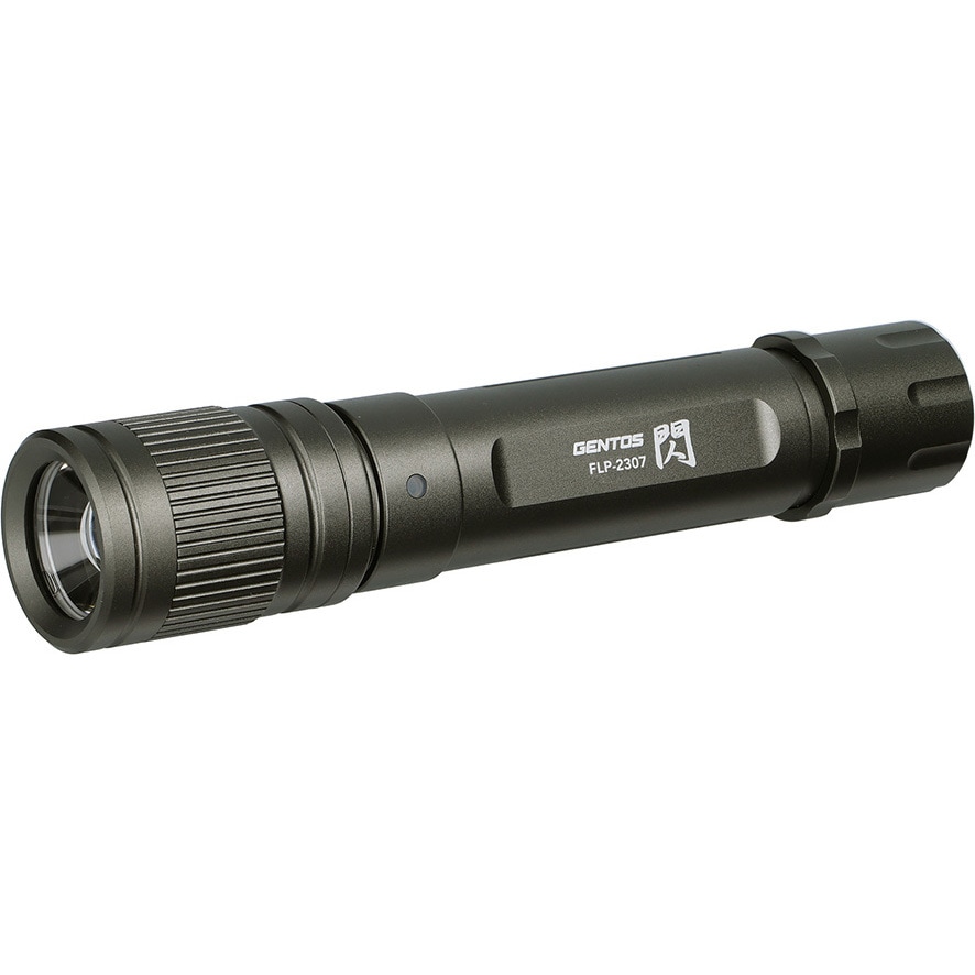 FLP-2307 閃 ハンディトーチ充電式 BB GENTOS 保護等級:耐塵・防滴仕様(IP64準拠) 明るさ450～100Lm 6,610円