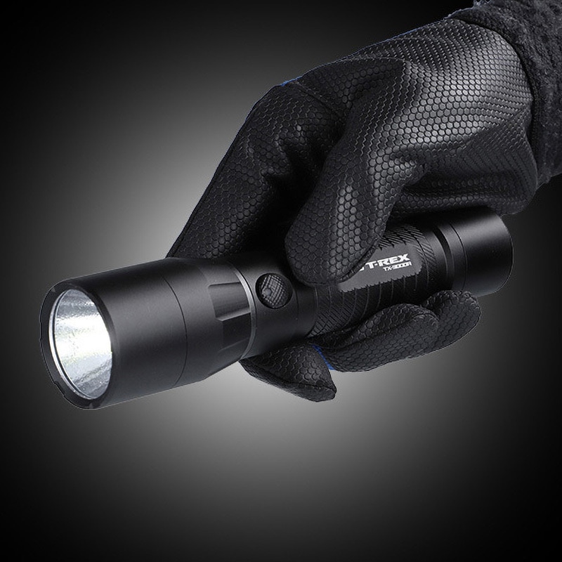 TX-3000R T-REX ハンディトーチ充電式 GENTOS 落下耐久2m 明るさ3000