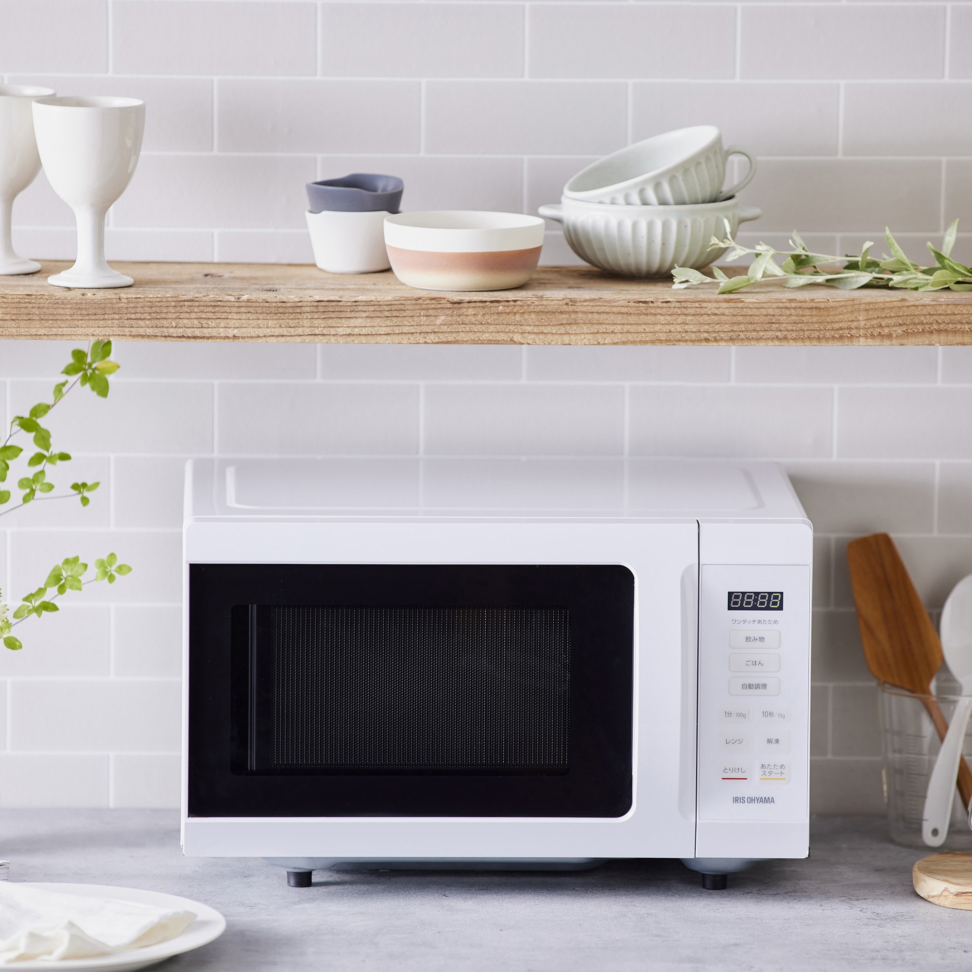 アイリスオーヤマ 単機能レンジ18L IMB-F186-W IMB-F186-W 単機能レンジ 18L アイリスオーヤマ 周波数50/60Hz