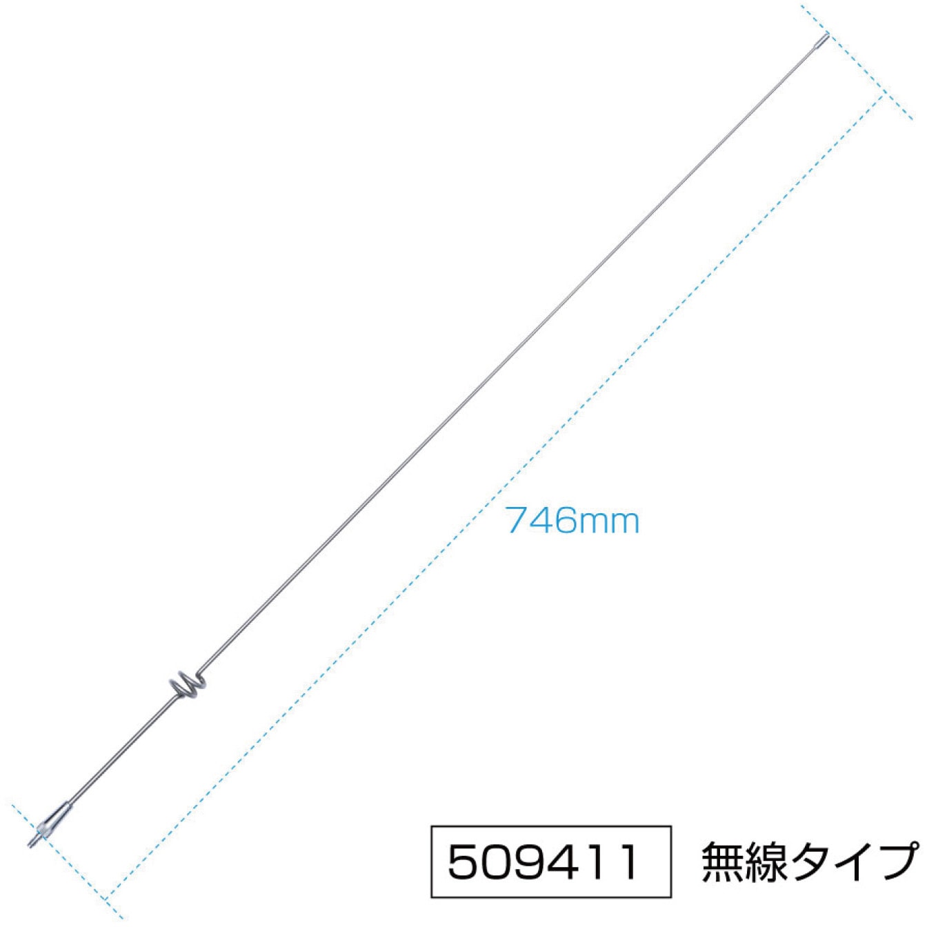 509411 日野用ステンレスアンテナ JET INOUE(ジェットイノウエ) 無線